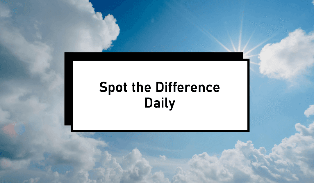 Spot the Difference Daily - Can You Find the 10 Differences?