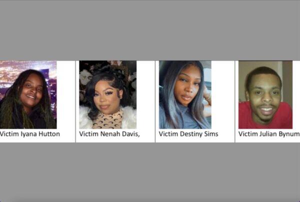 Victims of the triple homicide happened in Beverly Crest, Calif., in January 2023. (Courtesy of Los Angeles Police Department)