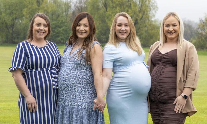 'I'm Still Quite Shocked': 4 Sisters From Scotland Who Are Pregnant at the Same Time Are Due This Year