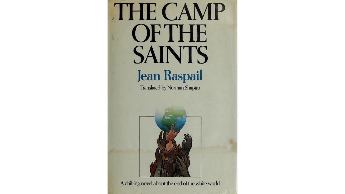Cover of the 1975 edition of "The Camp of the Saints" by Jean Raspail. Internet Archive. (Public Domain)