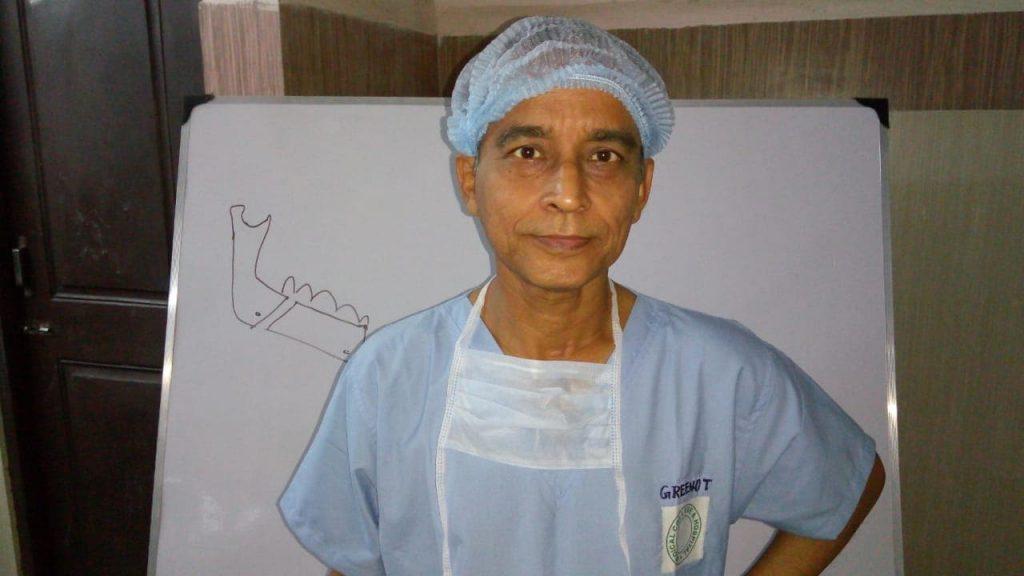 Dr. Utpal Kumar Bit, 65, the head of the Plastic Surgery Department at the Kolkata Medical College, West Bengal, India. (Courtesy of Utpal Kumar Bit)