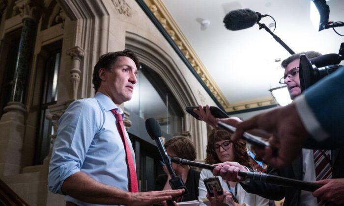 Trudeau Accuses Opposition Parties of ‘Partisan Games’ as MPs Prepare to Vote on Johnston’s Removal