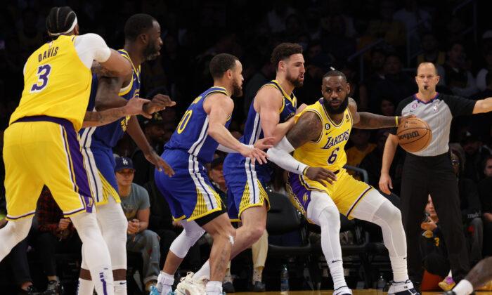 LeBron James, Lakers eliminate champion Warriors with 122–101 victory in Game 6