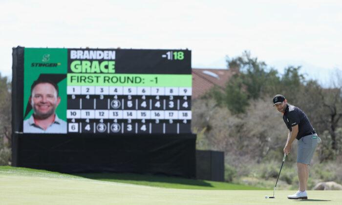 Branden Grace Opens With 61 for a 2-shot Lead at LIV Golf Tulsa