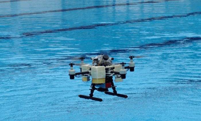 CUHK and Tongji University Collaborate to Invent an Aerial-Aquatic Hybrid Drone With Diverse Applications In Search-and-Rescue Operations