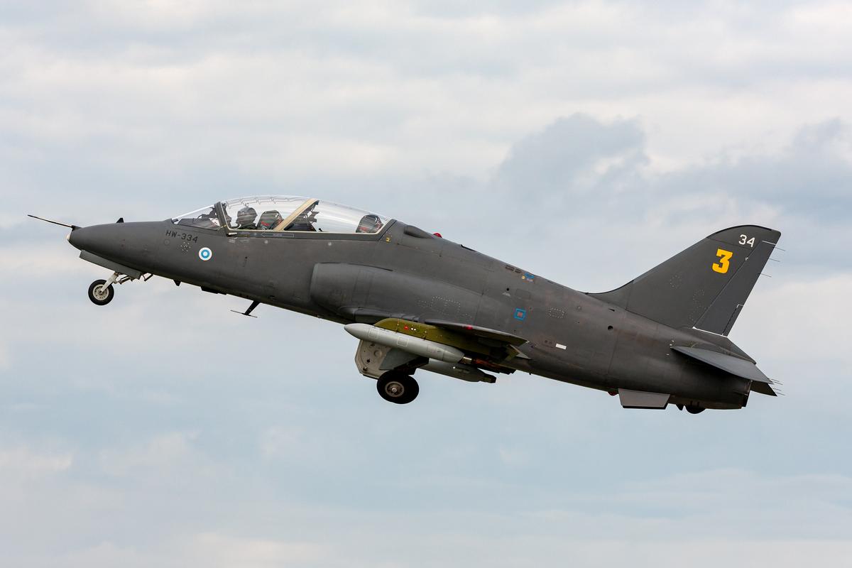Finnish Air Force Training Jet Crashes; Pilots Eject