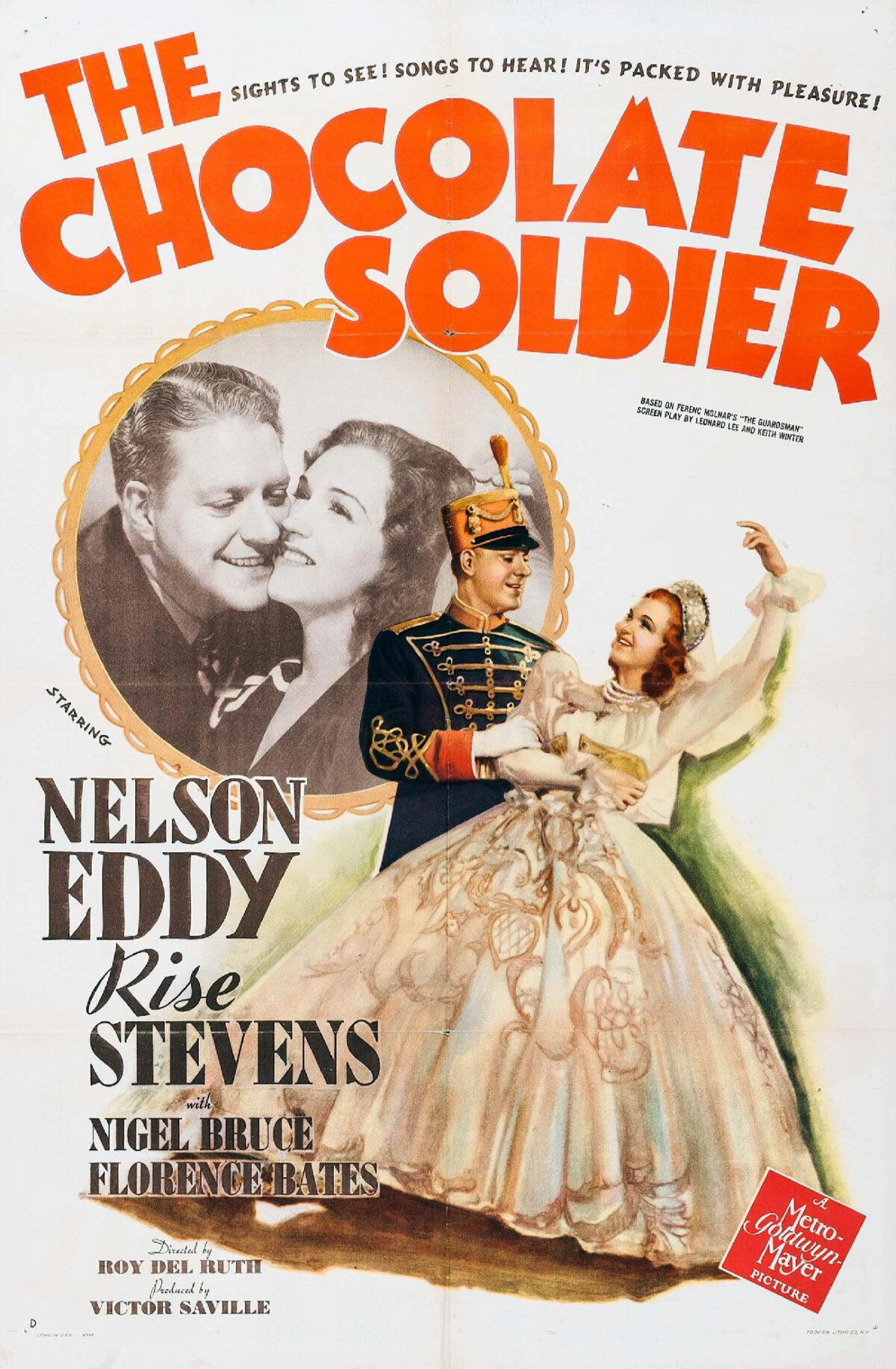 Poster for the American film "The Chocolate Soldier" (1941). (Public Domain)