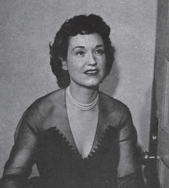 Risë Stevens visits Hill Auditorium at the University of Michigan during the 1952-1953 academic year. (Public Domain)