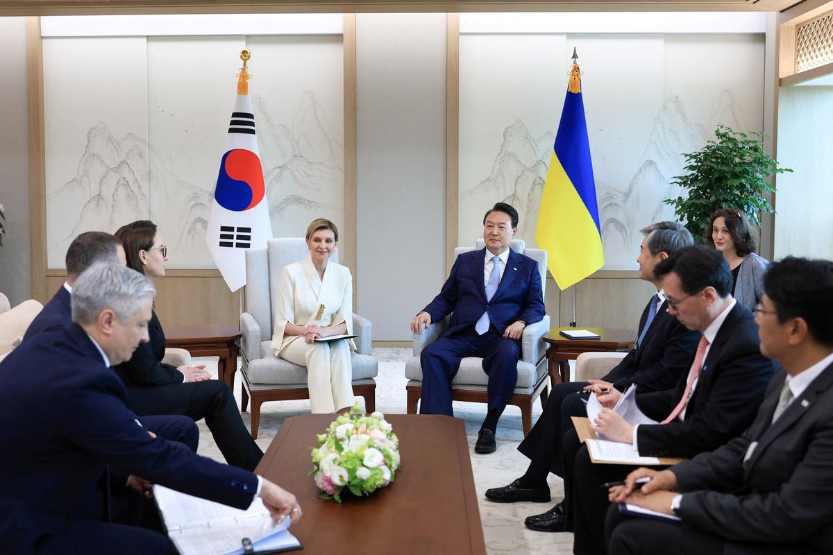 South Korea Agrees to Provide Ukraine With $130 Million Financial Aid