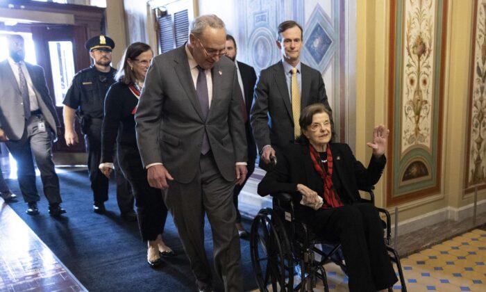 Sen. Feinstein Briefly Hospitalized After Fall