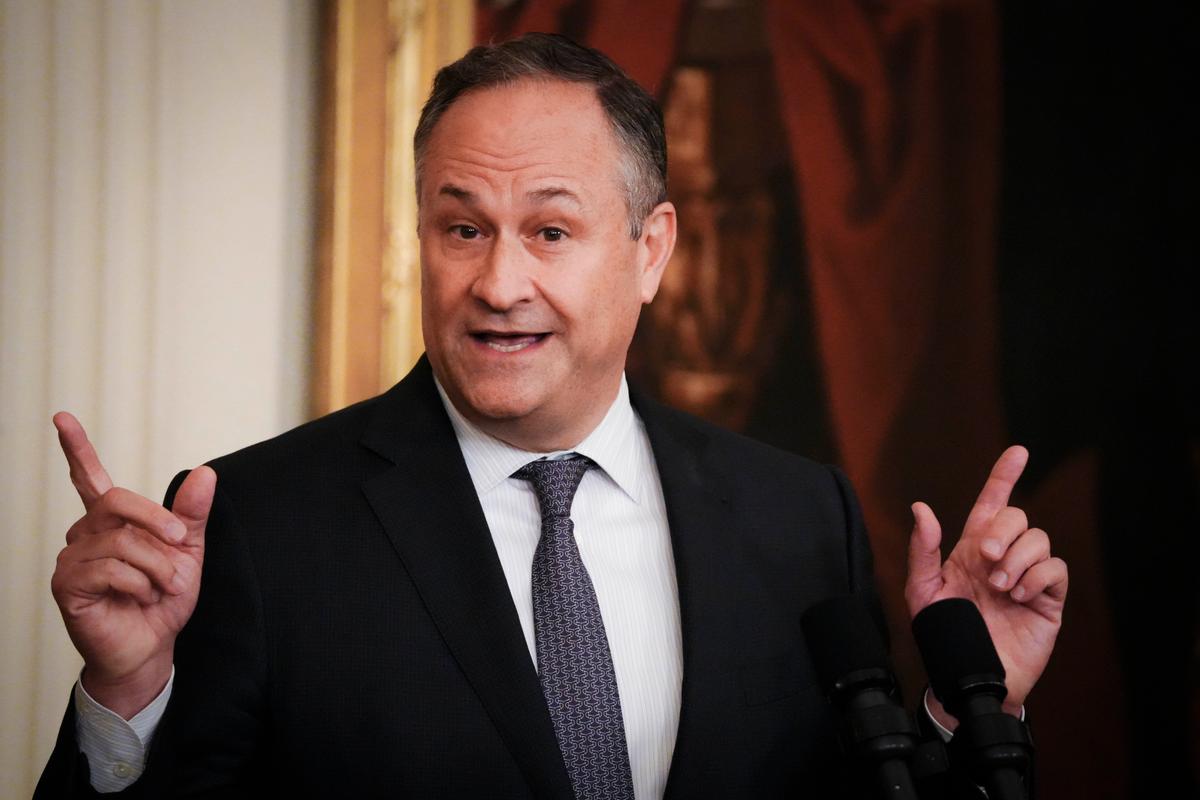 Trump Dismisses Some Holocaust Memorial Council Members, Including Doug Emhoff