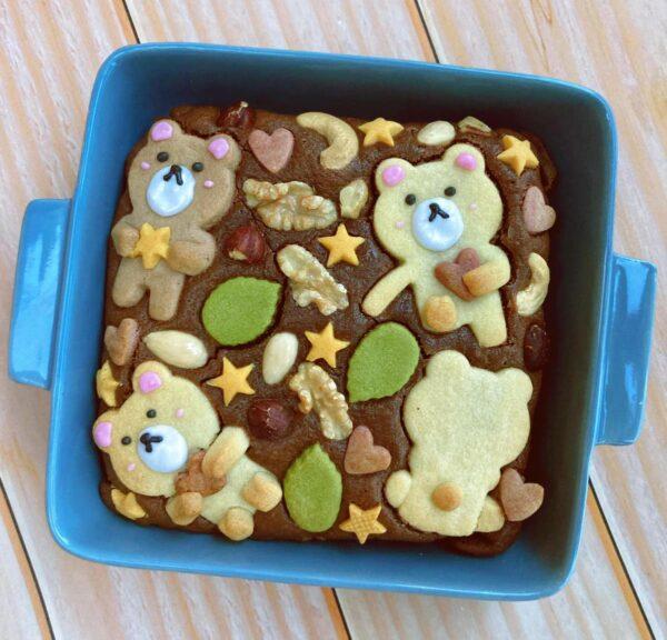 Hebe makes teddy bear bento boxes for her children. (Courtesy of Hebe)