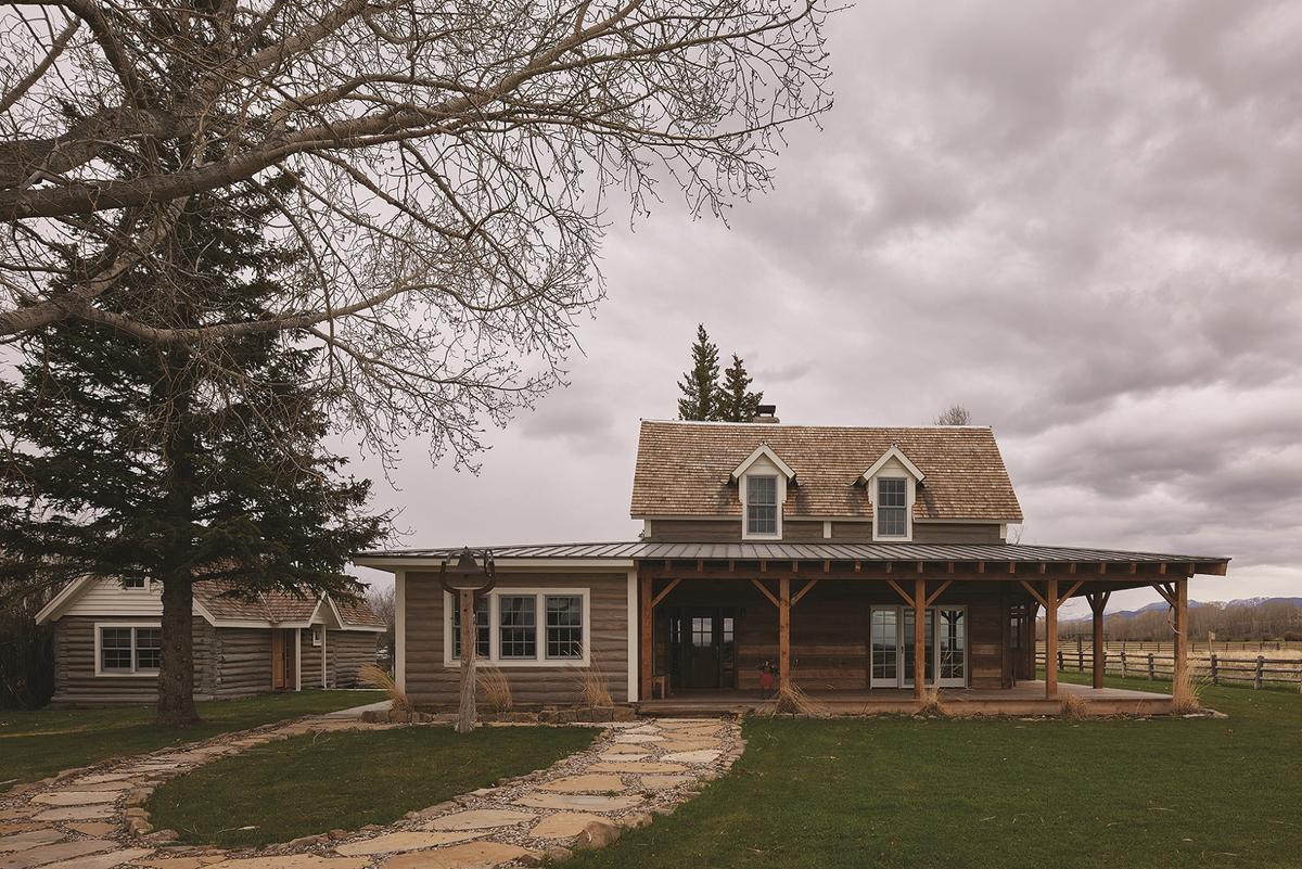 The various residences on the ranch have all been carefully maintained and updated over the years to combine Western architecture with modern conveniences. (Hall and Hall)