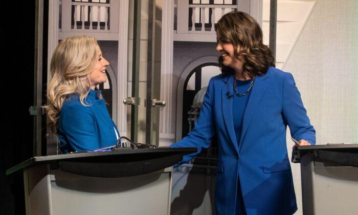 NDP Leader Rachel Notley and UCP Leader Danielle Smith Square Off in Election Debate