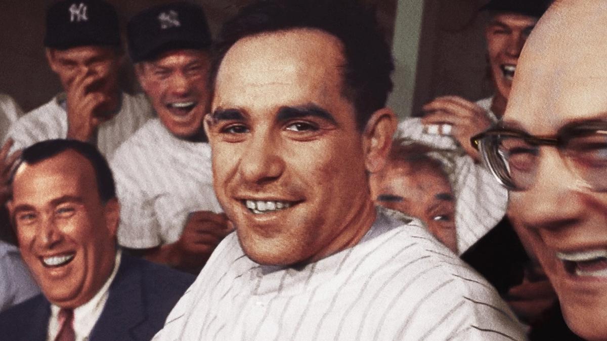 Yogi Berra (center) in the documentary “It Ain’t Over.” (Getty Images/Sony Pictures Classics)