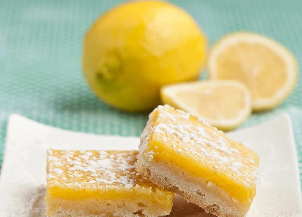 Lemon Bars with Shortbread Crust