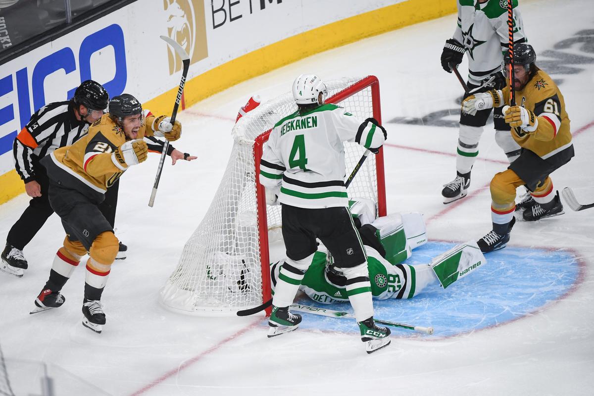Howden Scores in OT, Golden Knights Beat Stars 4–3 in Game 1 of West Final