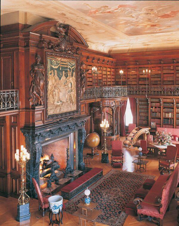 The Vanderbilt Library in Ashville, North Carolina. (The Biltmore Company)