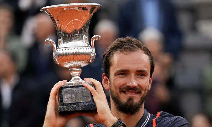 Medvedev Makes His Mark on Clay by Beating Rune for Italian Open Title