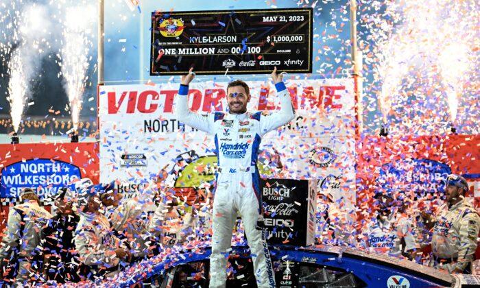 Larson Dominates for Third NASCAR All-Star Race Win, Takes Home $1 Million