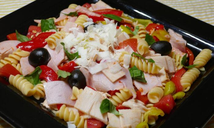 Antipasto Pasta Salad Perfect for Memorial Day Weekend (Or Anytime)