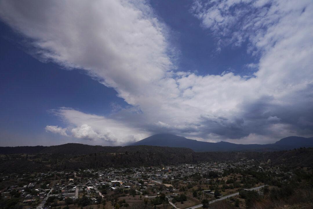 Mexico’s Popocatepetl Volcano Spewing Ash and Gas Closes Schools