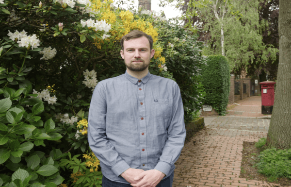 An undated handout picture of maths teacher Joshua Sutcliffe who has been banned from teaching by the UK's Teachers Regulation Authority (TRA) after refusing to use a pupil's preferred pronouns. (Christian Concern)