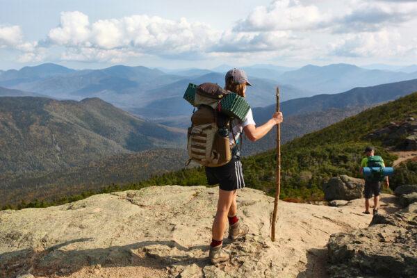 Two hikers in New Hampshire's White Mountains. (N. Smyth/Shutterstock)