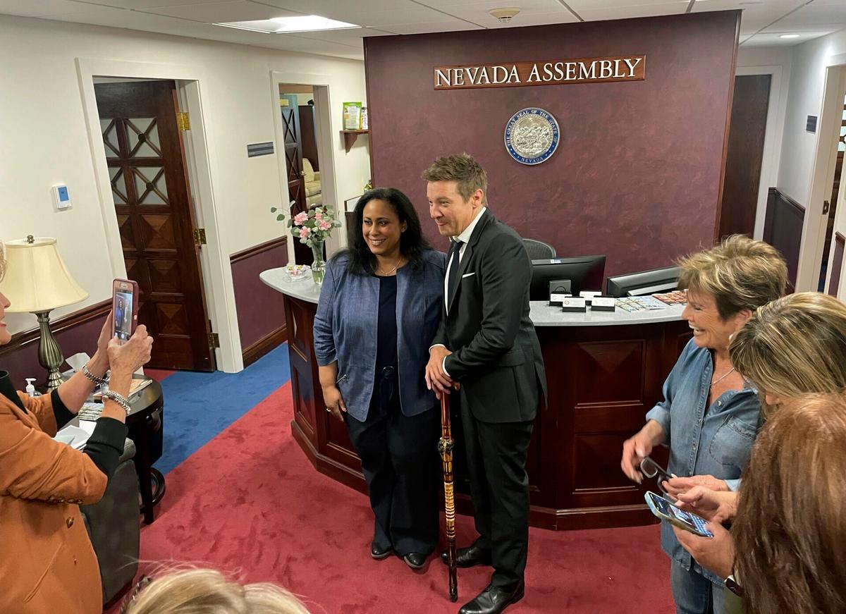 Actor Jeremy Renner Wants Tax Credits for Film Projects in Northern Nevada, but He May Have to Wait