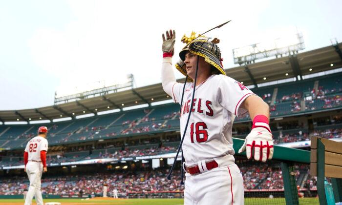 Trout, Moniak and Thaiss Homer to Help Angels Beat Red Sox 4–0