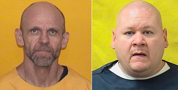 Bradley Gillespie (L) and James Lee. (Ohio Department of Rehabilitation and Correction via AP)