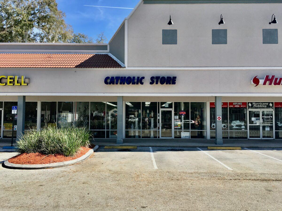 The Queen of Angels Catholic Store in Jacksonville, Fla. (Courtesy of Alliance Defending Freedom)