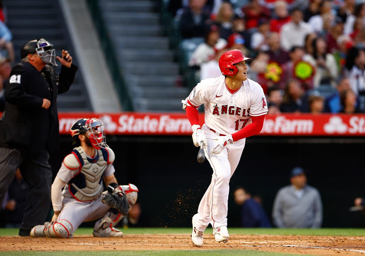 Ohtani, Trout Homer in Angels’ 7–3 Win, Completing Sweep of Slumping Red Sox