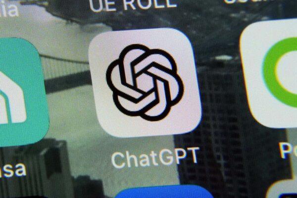 The ChatGPT app is displayed on an iPhone in New York, on May 18, 2023. (The Canadian Press/AP, Richard Drew)