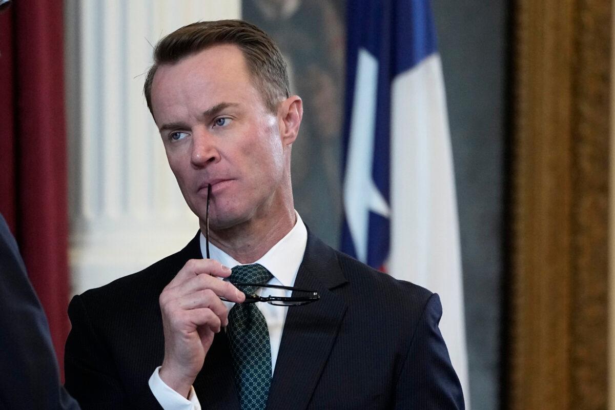 Texas Speaker of the House Dade Phelan in the House Chamber at the Texas Capitol in Austin, Texas, on May 26, 2023. (Eric Gay/AP Photo)