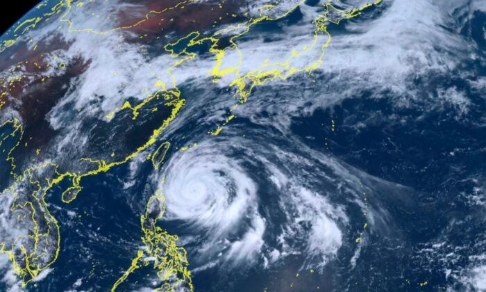 Offshore Typhoon Mawar Lashes Eastern Taiwan, Northern Philippines as It Heads for Southern Japan
