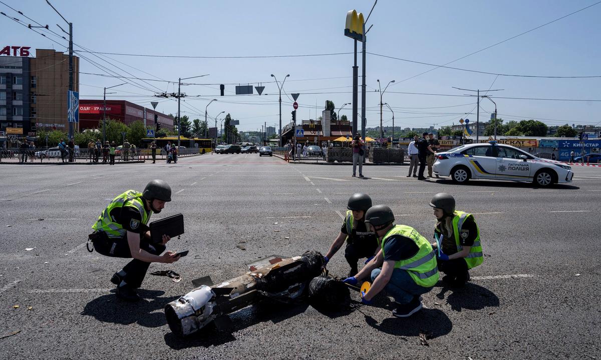 Russia Strikes Kyiv in Daylight After Hitting Ukraine’s Capital With Series of Nighttime Barrages
