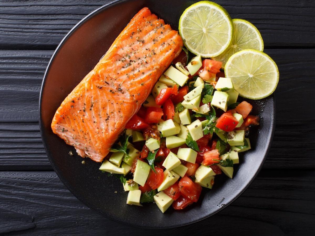 Recipe: Grilled Salmon and Avocado Salsa