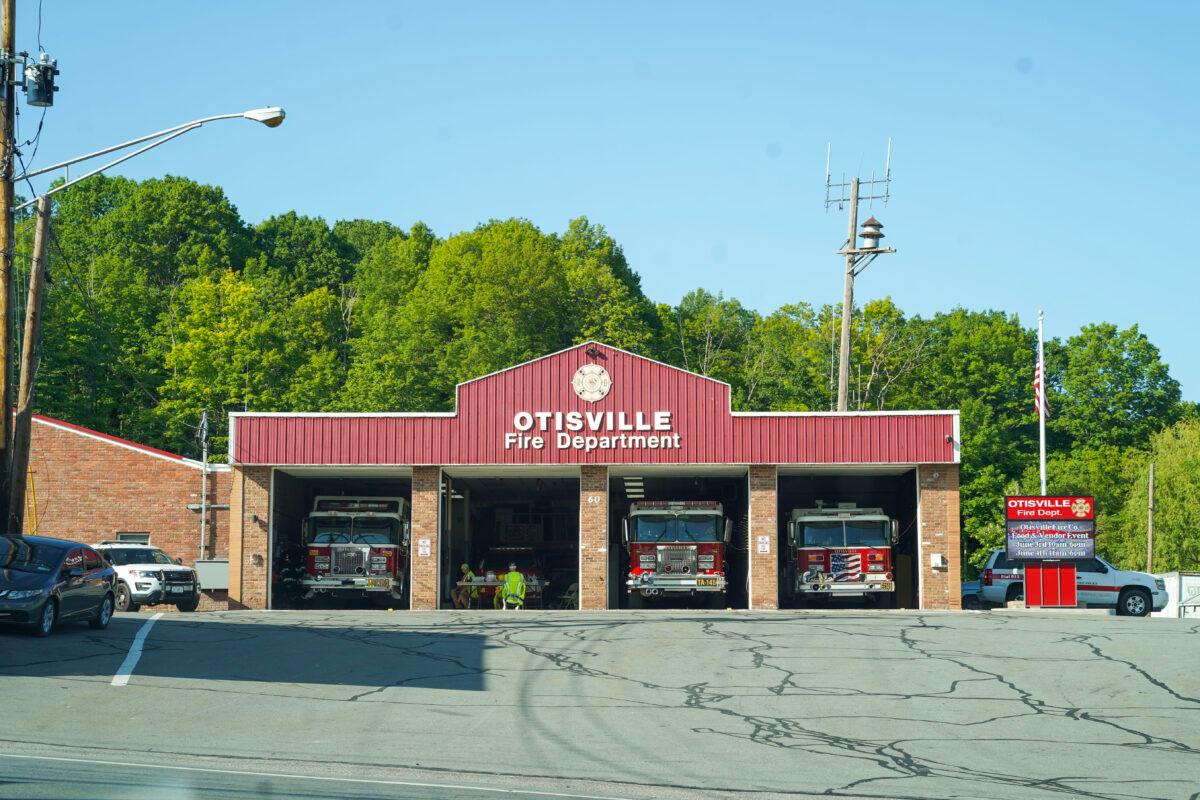 Otisville Fire Department in Otisville, N.Y., on May 28, 2023. (Cara Ding/The Epoch Times)