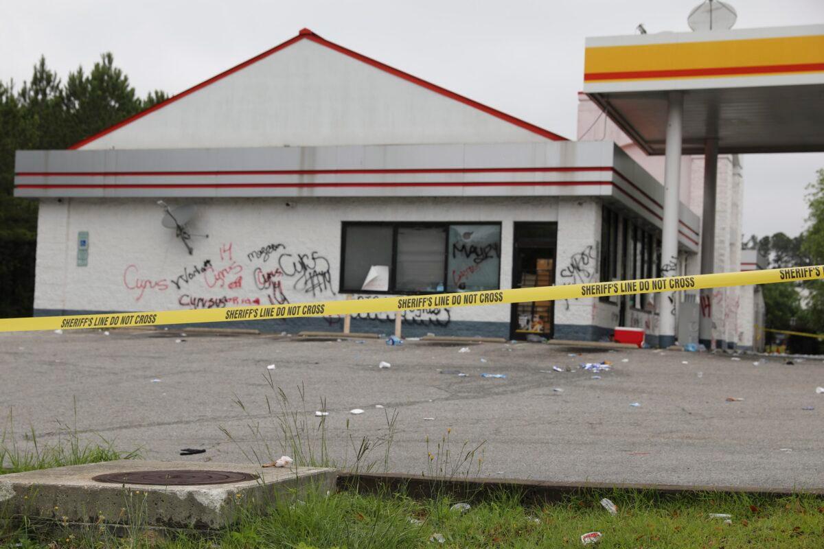 Rick Chow's Xpress Mart convenience store in Columbia, S.C., on May 30, 2023. (Jeffrey Collins/AP Photo)