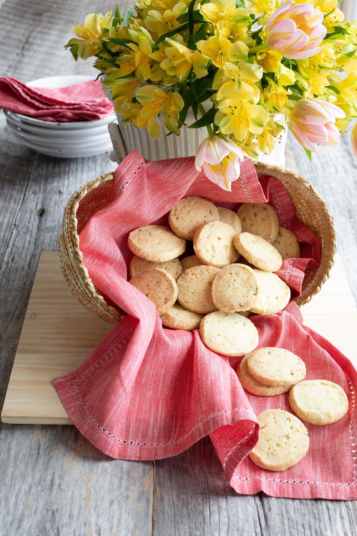 For a simple yet elegant dessert, Gravely serves these cookies with "the best vanilla ice cream I can find and a little limoncello on top!" (Food Seen)