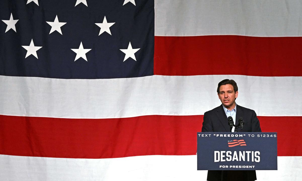 At Iowa Launch, DeSantis Claims Trump Has 'Moved Left,' Can't Win a General Election