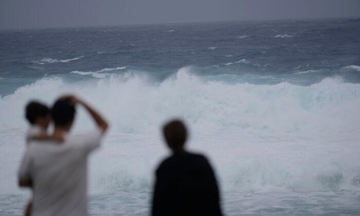 Typhoon Mawar Losing Strength as It Heads Toward Japan’s Okinawa Islands