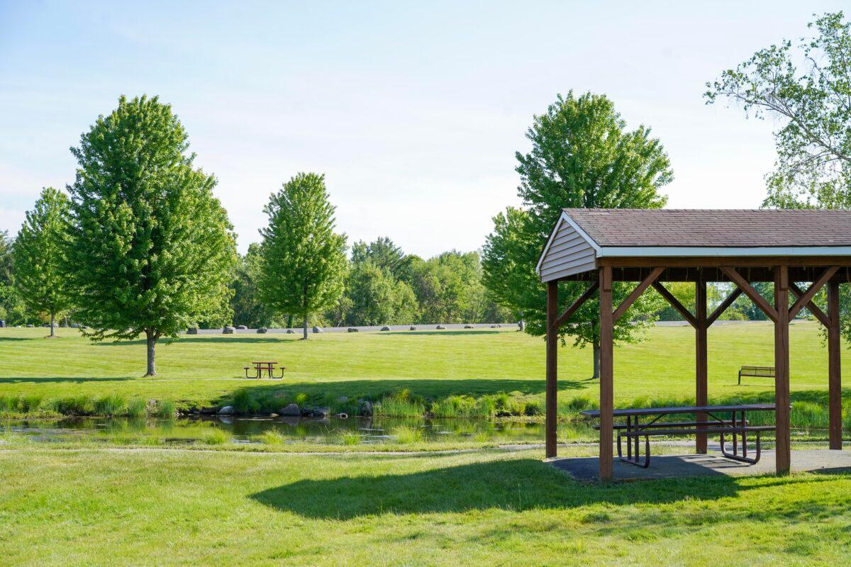 Mount Hope Town Park in Otisville, N.Y., on May 28, 2023. (Cara Ding/The Epoch Times)