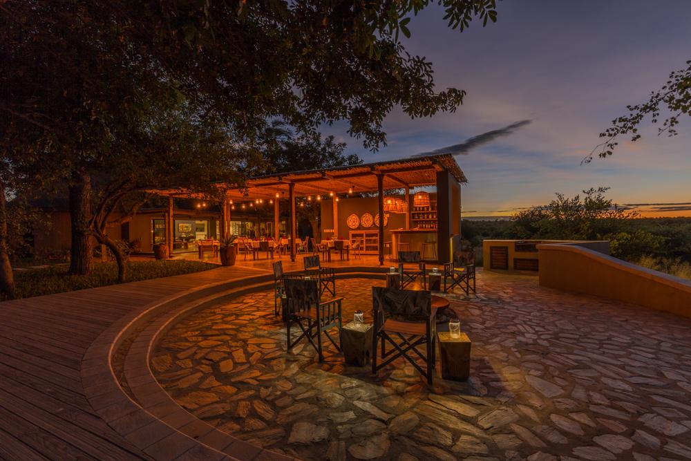 Misava Camp offers evening ambience after a long day's adventuring at Klaserie Private Nature Reserve, South Africa. (Klaserie Drift Safari Camps)
