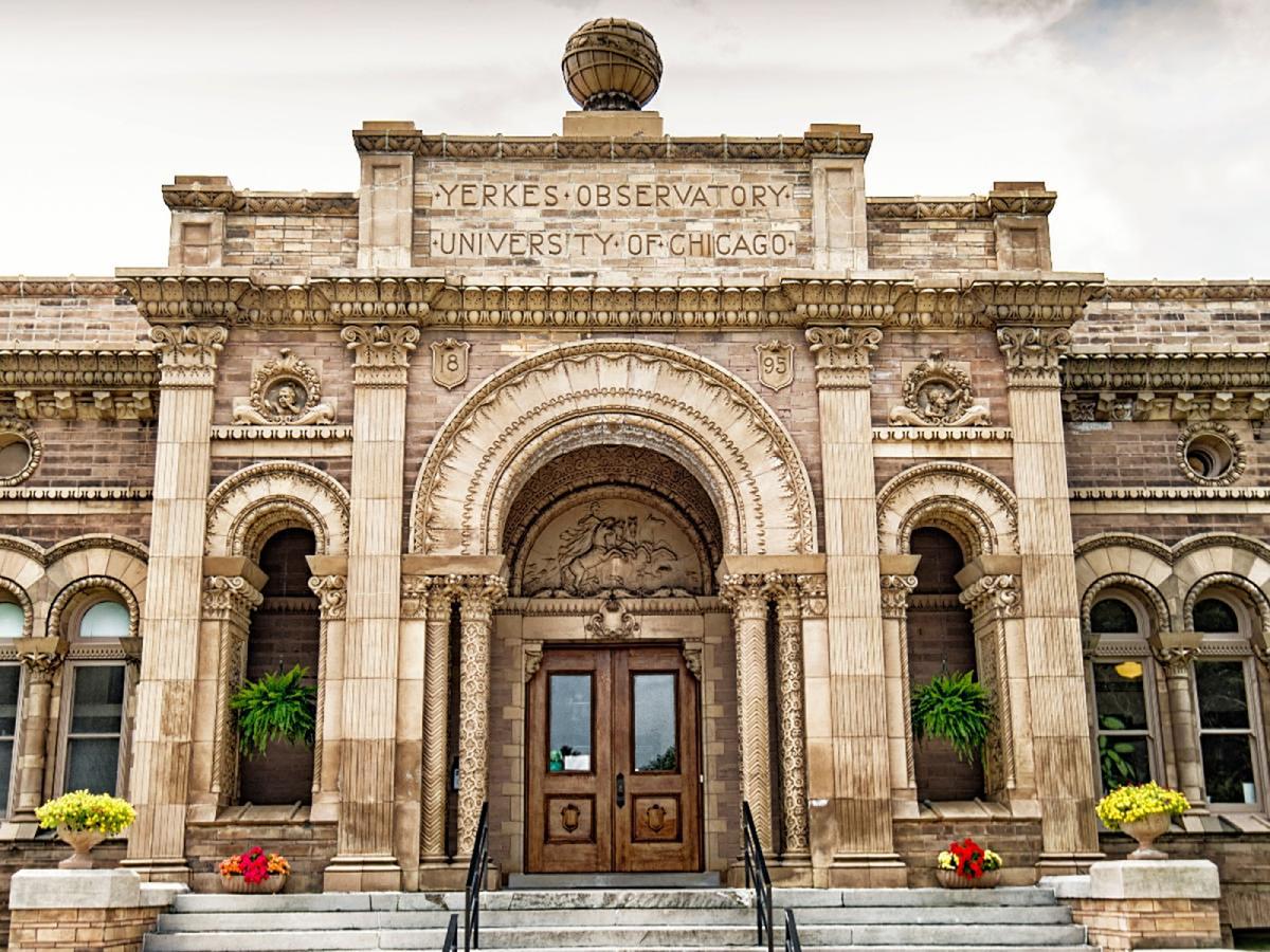 The impressive Yerkes Observatory in Williams Bay, close to Lake Geneva, was founded by the University of Chicago in 1897 and built in the style of Romanesque architecture. (Visit Lake Geneva/TNS)