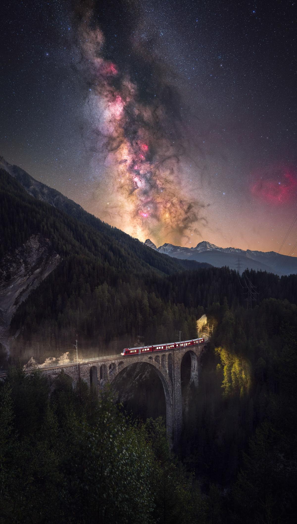 “The Night Train” by Alexander Forst. (Courtesy of Alexander Forst)