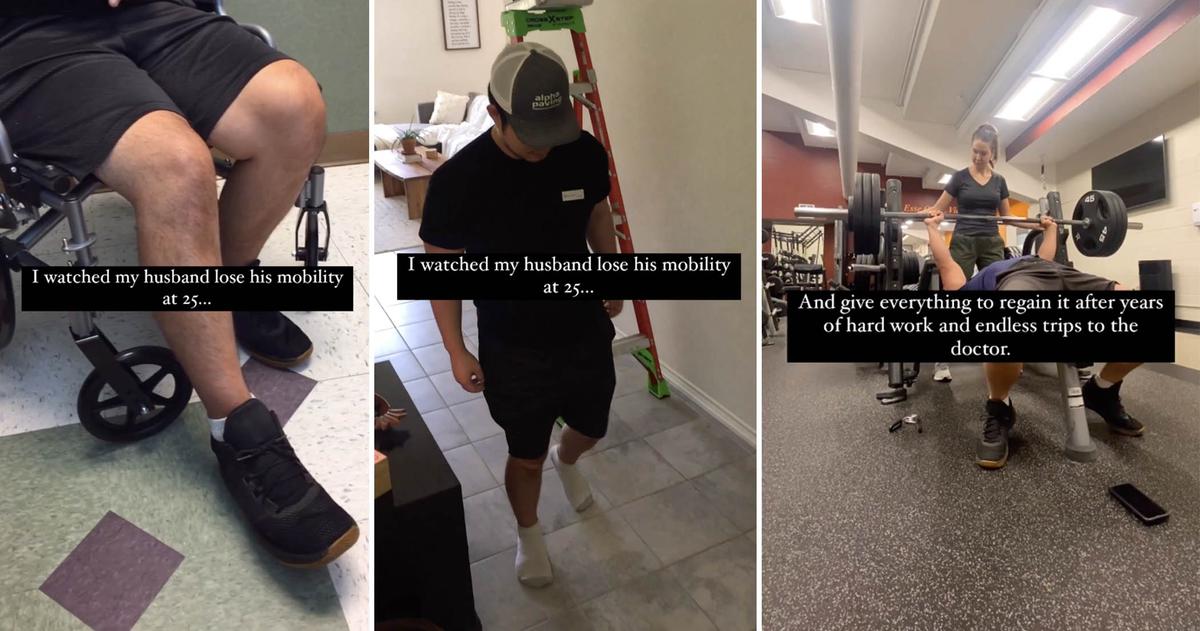 Tim Kim shows progress in his exercise regime. (Courtesy of <a href="https://www.instagram.com/thrivewithsierra/">Sierra Kim</a>)