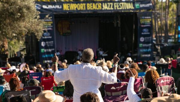 Audience members enjoy live music at the annual Newport Beach Jazz Festival. (Courtesy of Newport Beach Jazz Festival)