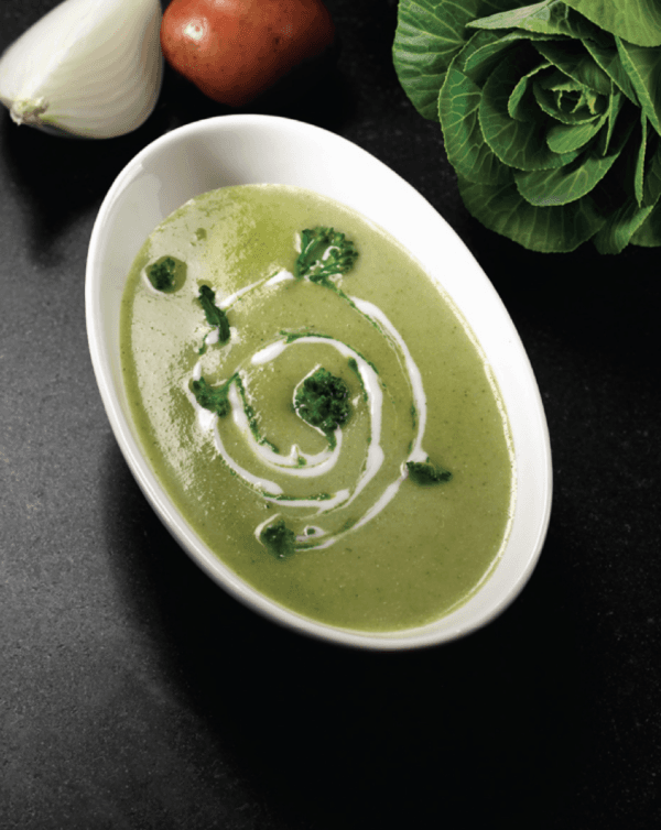 Broccoli is packed with nutrients and makes an excellent savory soup. (Courtesy of SkyHorse Publishing)